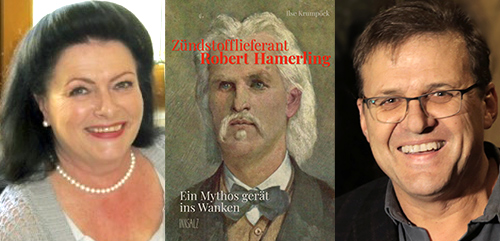 Ilse Krumpöck und Johannes Wohlgenannt - Im Zwielicht, Robert Hamerling, Brick5 Wien, 2019 z.V.g.