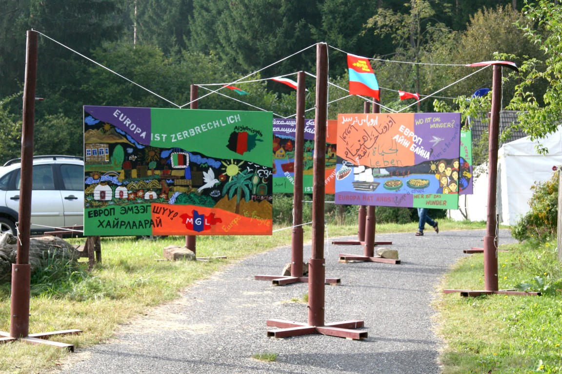 Hoffest in Freitzenschlag, EUPHRAT und TIGRIS treffen Stallreitern, 2016