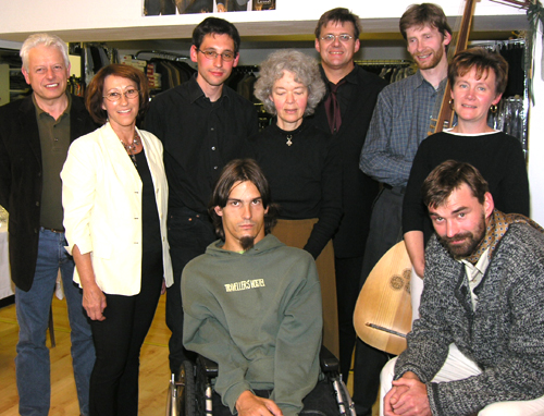 GEHEN 2004 Tschechisch-Deutsche Lesung, Fam. Bröderbauer, Markus J. Hirsch, Clara Maria Helena, Jirí Hermach, Mila Student
