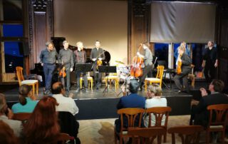 Leahs Wandlung in 14 Szenen von Johannes Wohlgenannt, Südbahnhotel Semmering mit Paul Gulda, Christine Lavant Quartett, 2021