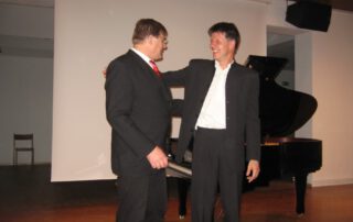 ELOLE-Klaviertrio 2009, 10 Jahre recreate, Stefan Eder und Johannes Wohlgenannt