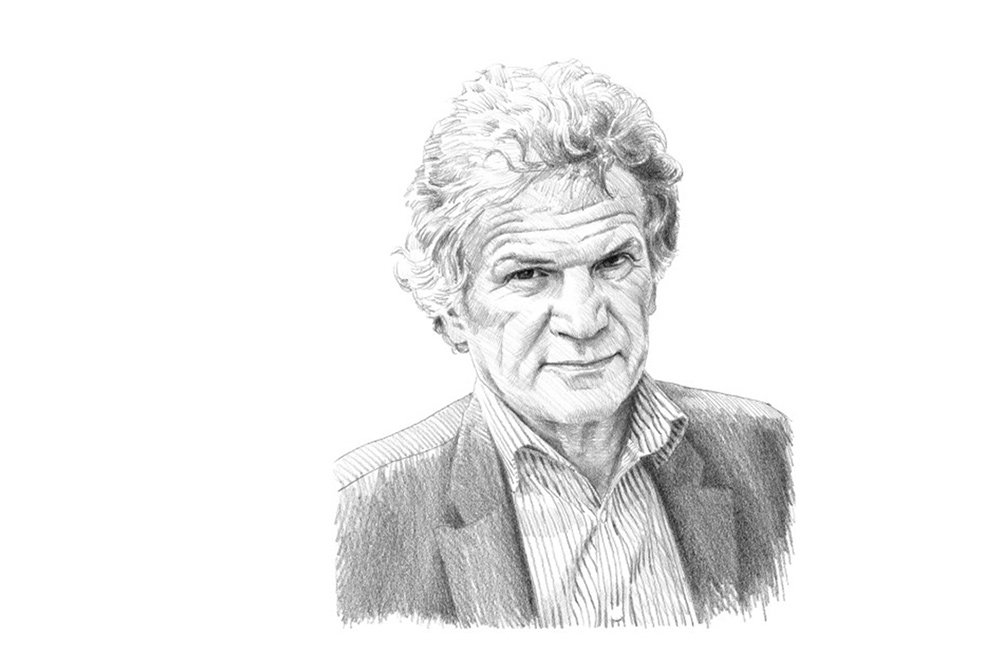 Friedrich Orter (c) Zeichnung von Andreas Leitner