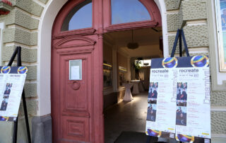 Eingang Rathaus Weitra, recreate Veranstaltungsort 2025 (c) waldsoft