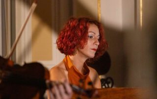 Maria Radutu, Klavier, bei Leas Wandlung recreate 15.8.2025 (c) Martin Lugmayr