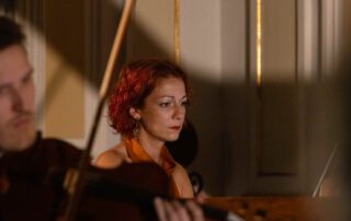 Maria Radutu, Klavier, bei Leas Wandlung recreate 15.8.2025 (c) Martin Lugmayr