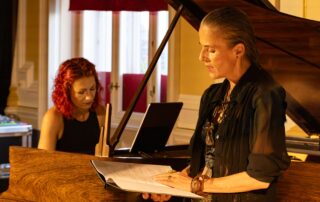 Mercedes Echerer und Maria Radutu, 14.8.2026 (c) Martin Lugmayr